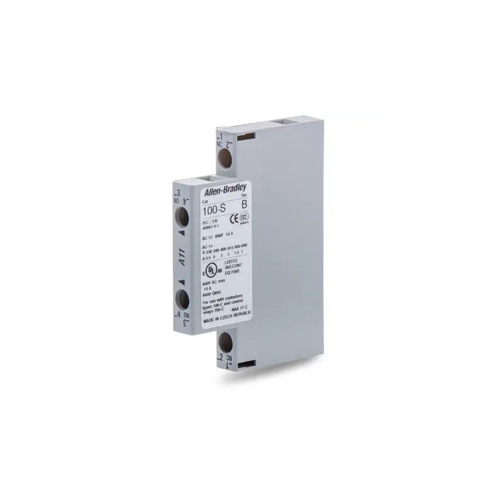 100-SA11, Auxiliary Contact, 1 NO, 1NC, Allen Bradley, Rockwell