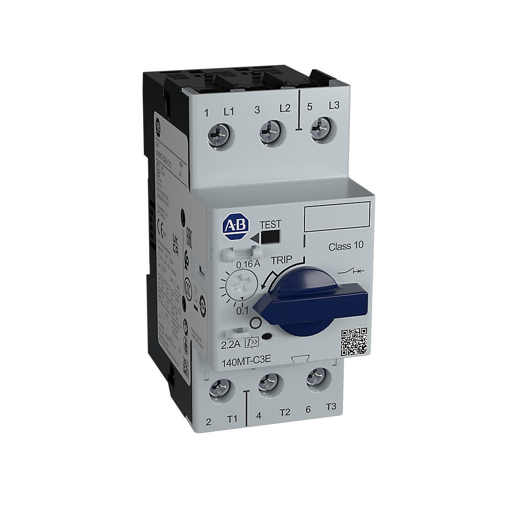 140MT-C3E-B40, Motor Protection Circuit Breaker, C Frame, 2.5-4A, Allen Bradley, Rockwell