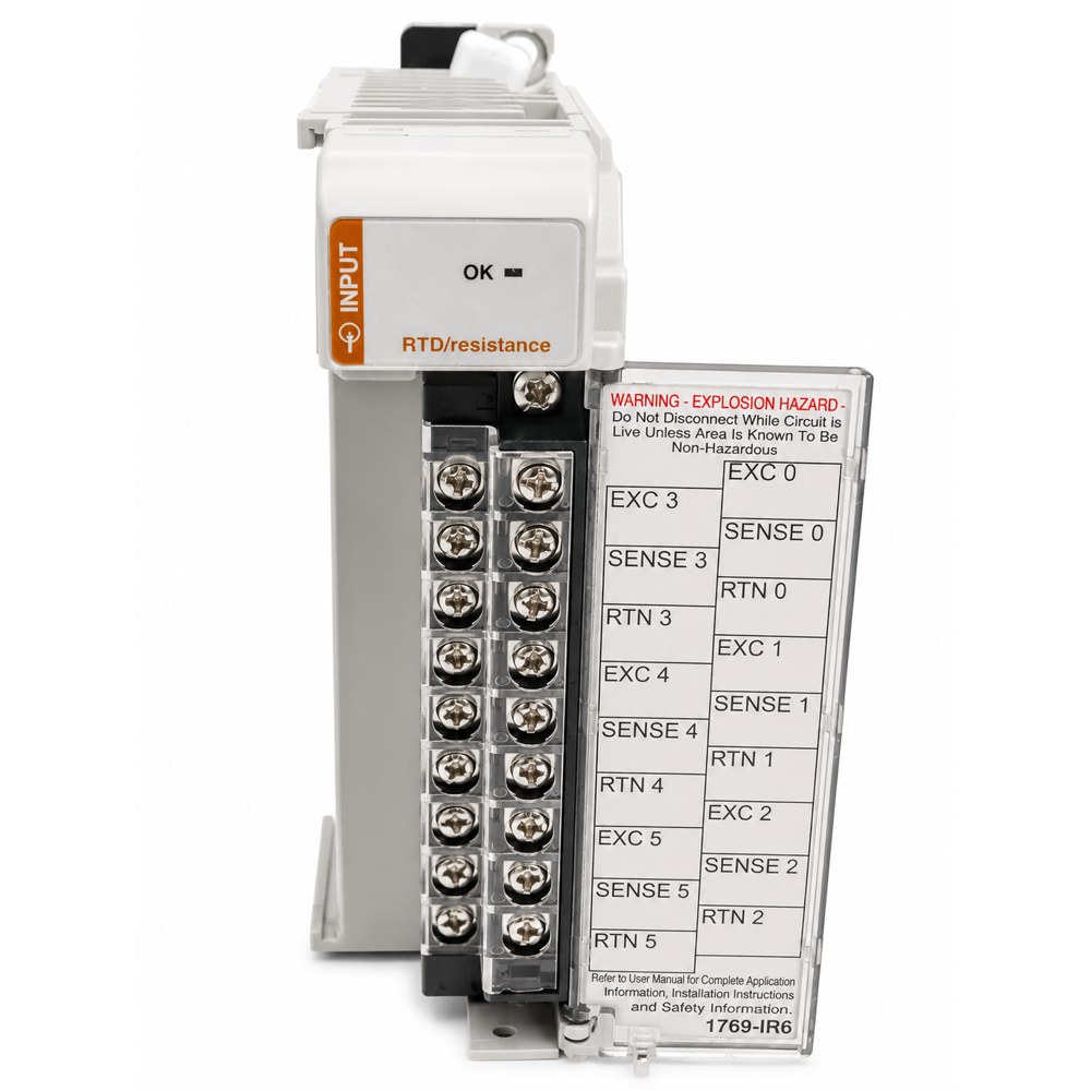 1769-IR6, RTD Input, Allen Bradley, Rockwell