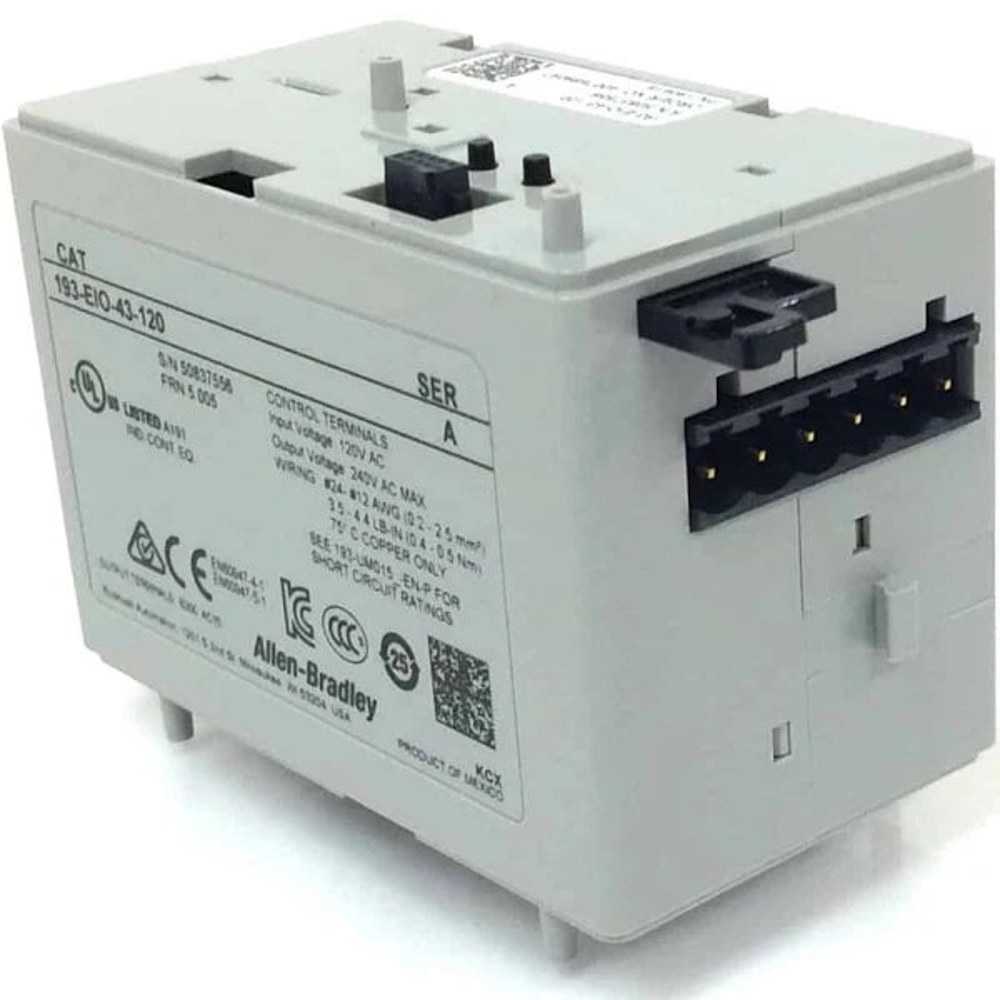 193-EIO-43-120, E300 Control Module, Allen Bradley, Rockwell