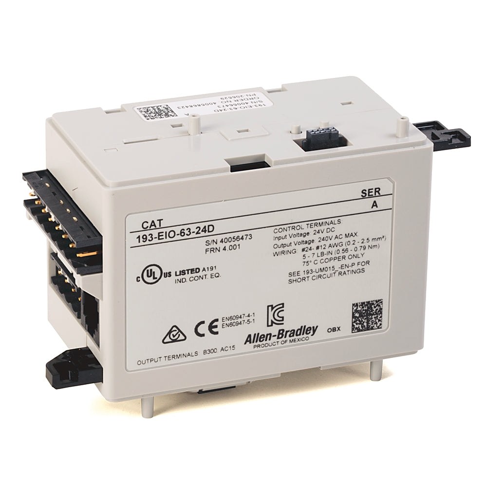 193-EIO-63-24D, E300 Control Module, Allen Bradley, Rockwell