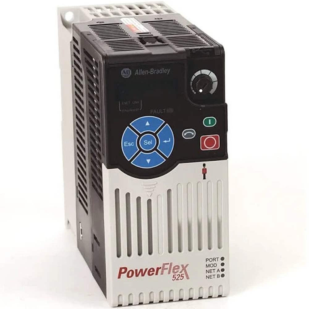 25B-B5P0N104, PowerFlex 525 240 VAC, 3 Phase, 5 Amps, 1 HP No Filter