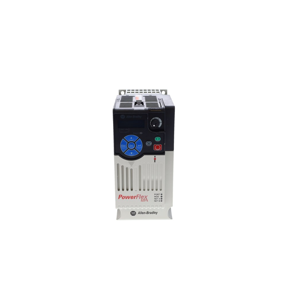25B-D010N114, PowerFlex 525 480 VAC, 3 Phase, 10.5 Amps, 5 HP w/ Filter