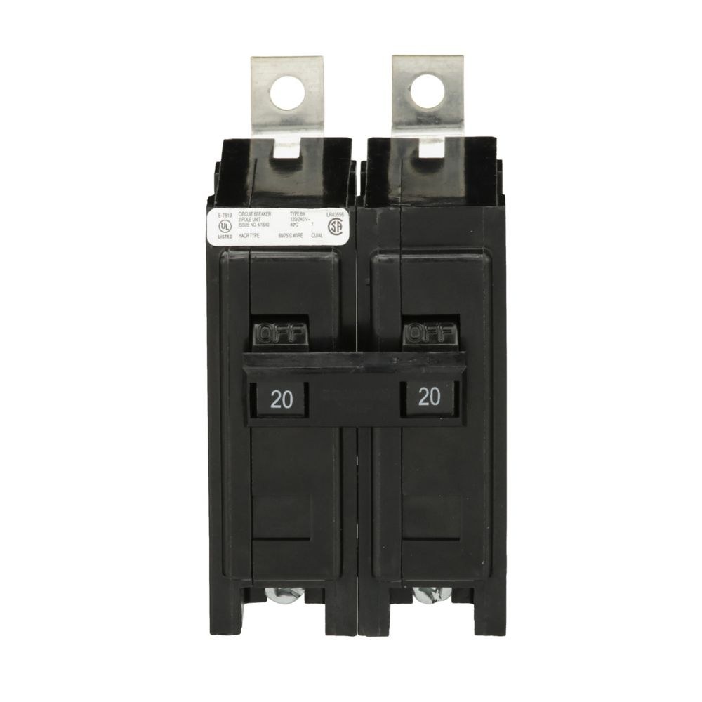 BAB2015, Breaker, 15A, 2P,120/240 VAC, Eaton