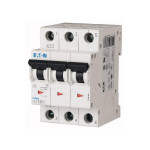 FAZ MCB Circuit Breaker 3 Pole 10kA FAZ-C1/3 Eaton, UL 1077