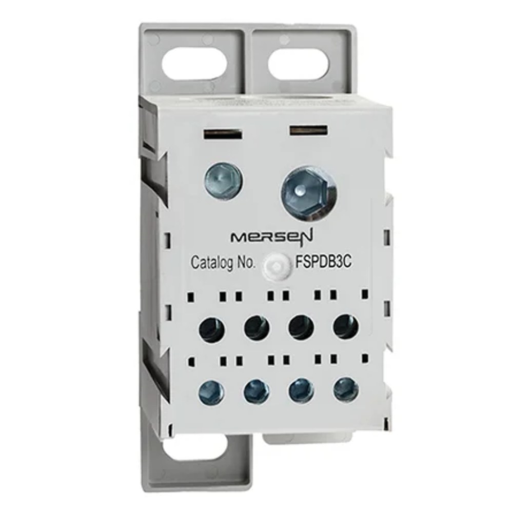 FSPDB3C, Power Distribution Blocks 310A, 2 In-8 Out, Mersen