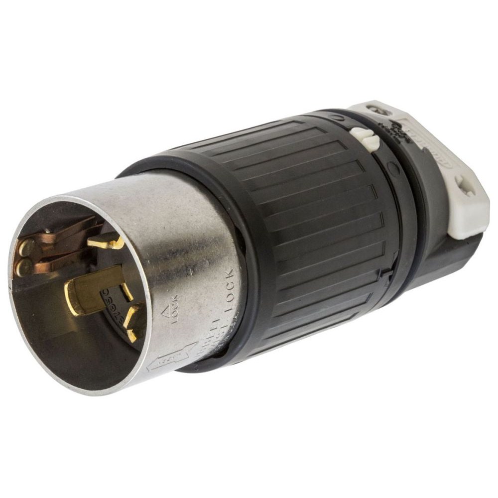 HBL3765C, Twist-Lock, Male, 50A, 600VAC, 3P 4W, Hubbell
