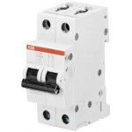 S200 MCB Circuit Breaker 2 Pole 6kA S202-K50 ABB, UL 1077