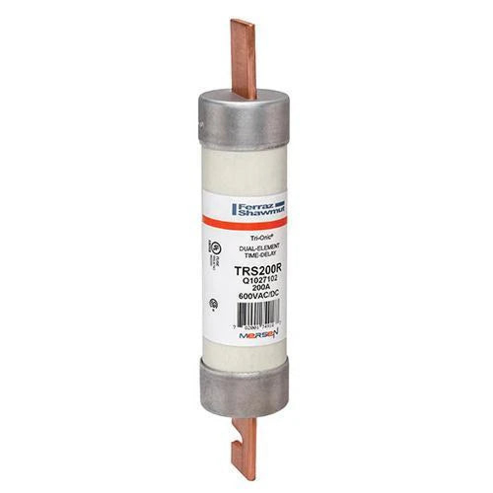 TRS200R, Fuse 200A, 600V, Class RK5, Ferraz, Mersen