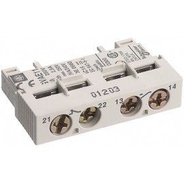 Auxiliary Contact Block Front Mounted 1 NO+1NC GVA..