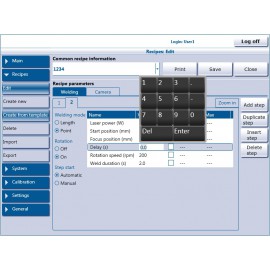 Receipe page add on to PLC Programming Package